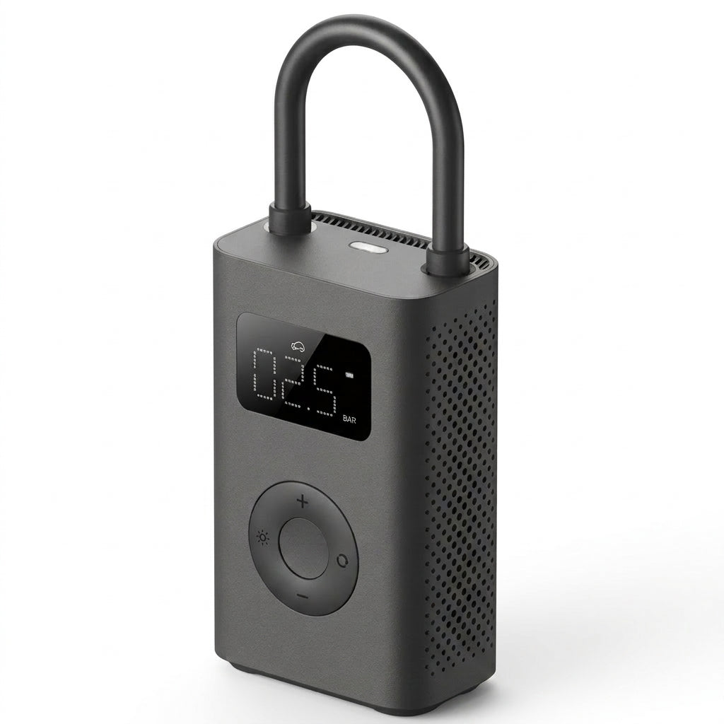 Compressor de Ar Elétrico Portátil Xiaomi Mijia – Enchimento Rápido para Pneus, Bicicletas e Motas